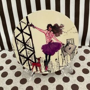 NWOT Henri Bendel Coaster with Stand